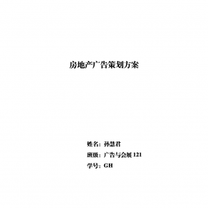 广告公司策划书